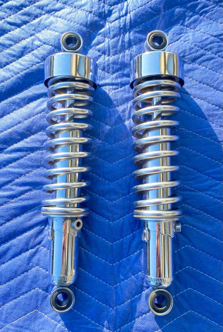 錆ほぼなし　SR400 SR500 ヤマハ純正　リアサスペンション　おまけ