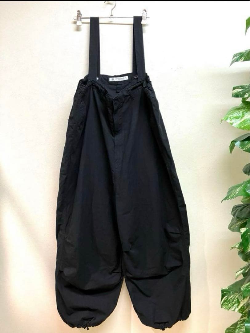 js luxe CLポプワッシャー サスペンダーパンツ