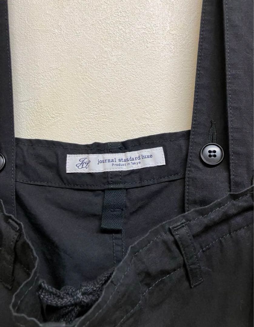 js luxe CLポプワッシャー サスペンダーパンツ