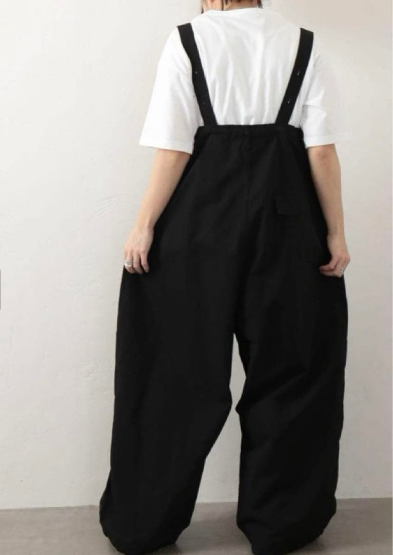 js luxe CLポプワッシャー サスペンダーパンツ