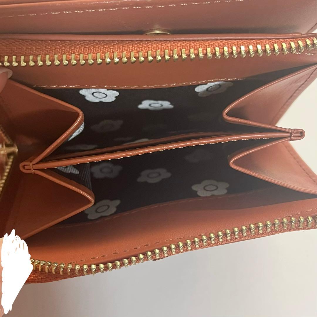 MARY QUANT マリークヮント パッチワークウォレット 二つ折り財布