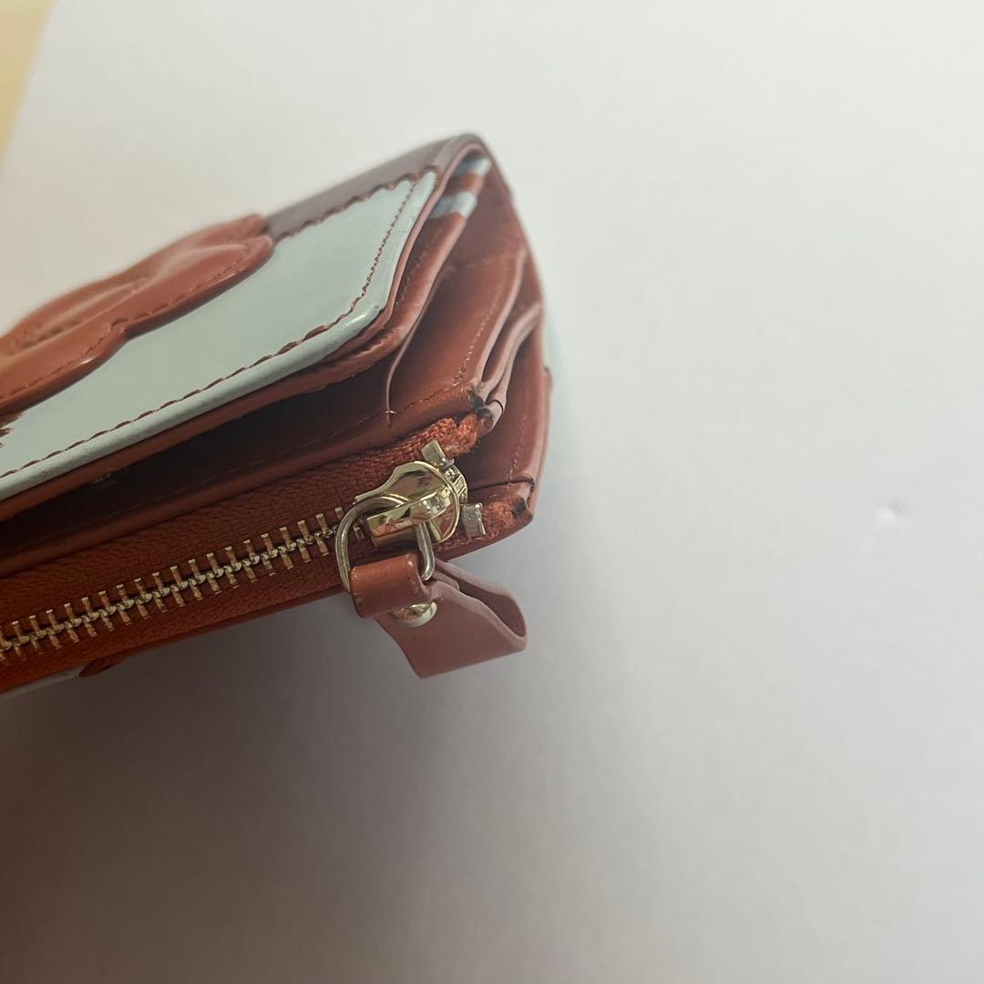 MARY QUANT マリークヮント パッチワークウォレット 二つ折り財布