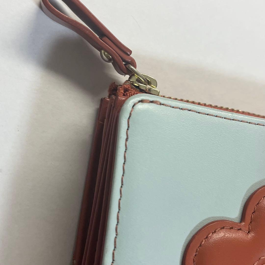 MARY QUANT マリークヮント パッチワークウォレット 二つ折り財布