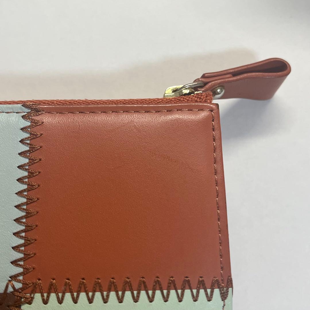 MARY QUANT マリークヮント パッチワークウォレット 二つ折り財布