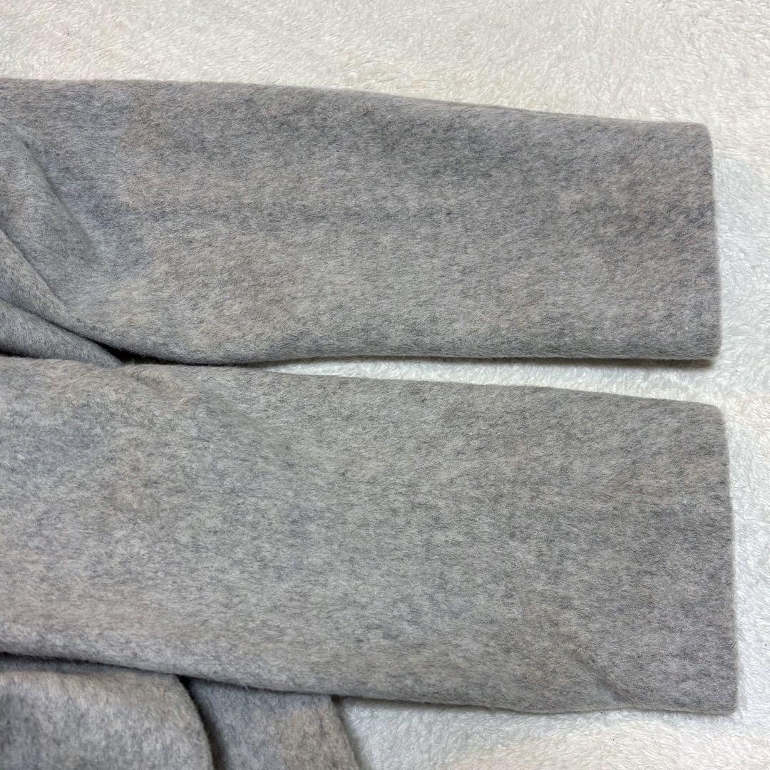 【タグ付新品】フレッドペリー ウールモッサ ベルト付きチェスターコート グレー