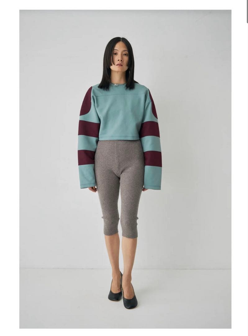 最終値下げ　Mediam Knit Half Pants 完売　ニットパンツ