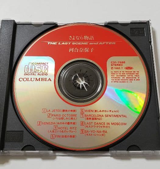 廃盤10th　・　河合奈保子 ( かわいなおこ )　／　さよなら物語