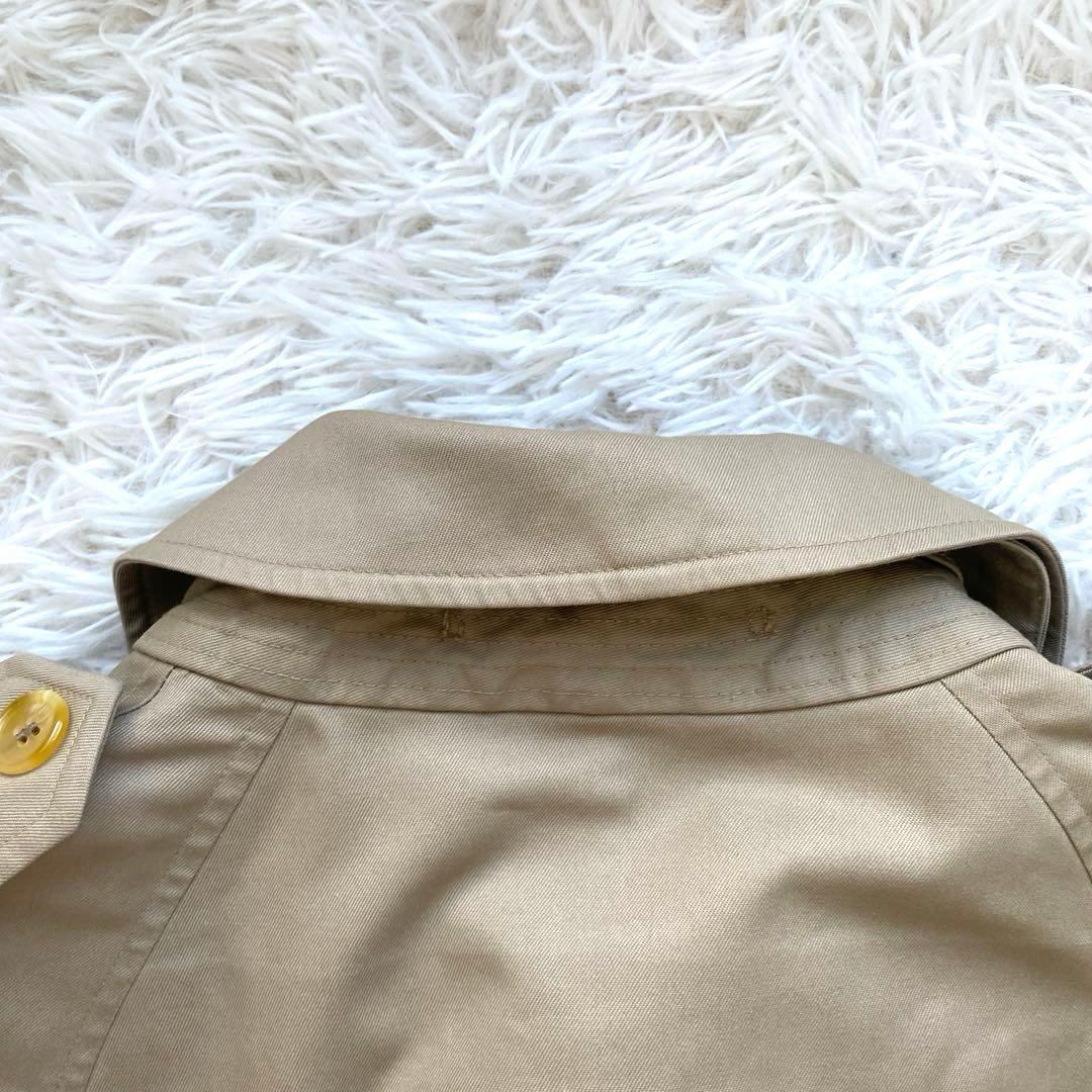 バーバリーズ　トレンチコート　ロング　裏地　ノバチェック　ベルト　ベージュ