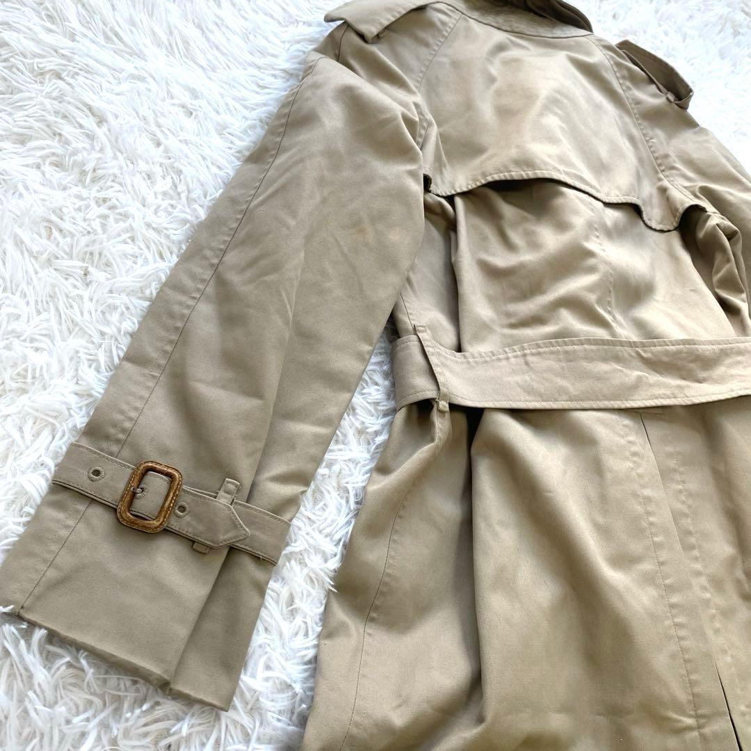 バーバリーズ　トレンチコート　ロング　裏地　ノバチェック　ベルト　ベージュ