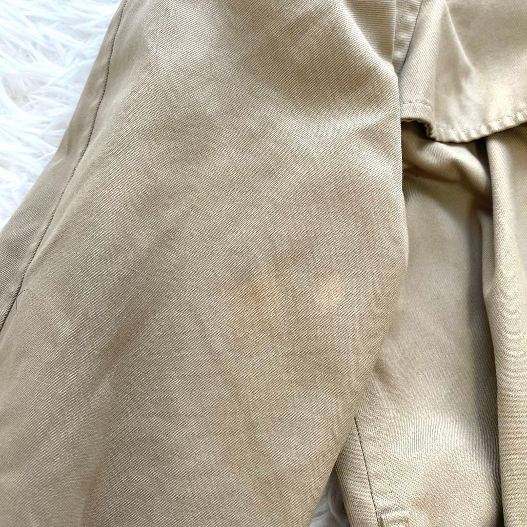 バーバリーズ　トレンチコート　ロング　裏地　ノバチェック　ベルト　ベージュ