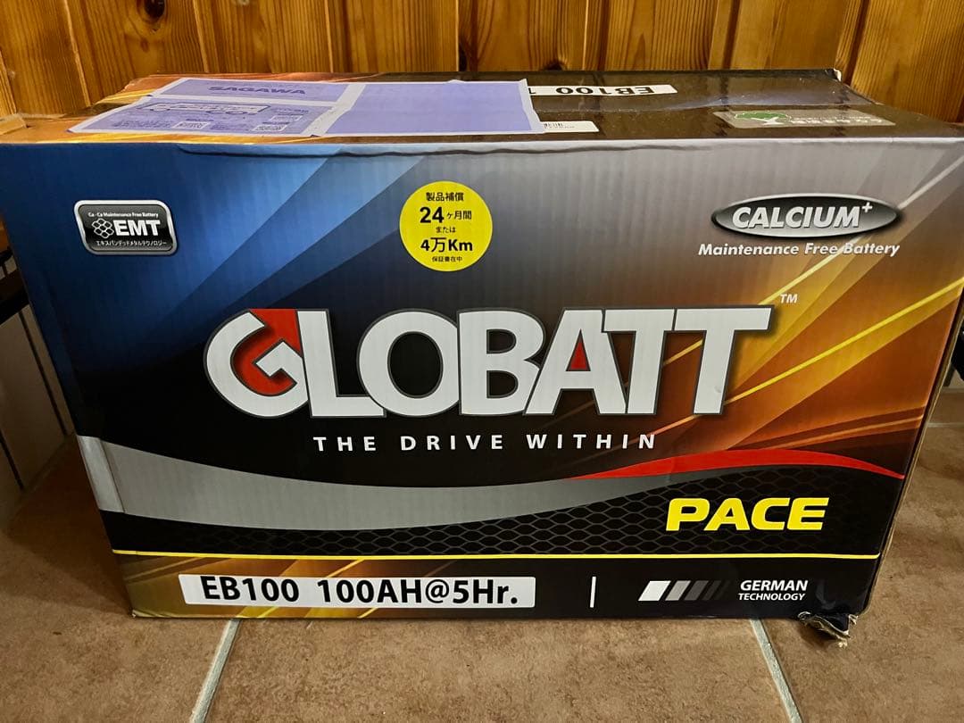 GLOBATT EB100 100AH バッテリー