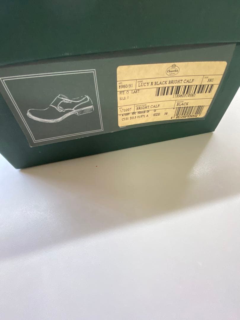 値下church ‘s ダブルモンク　黒　38