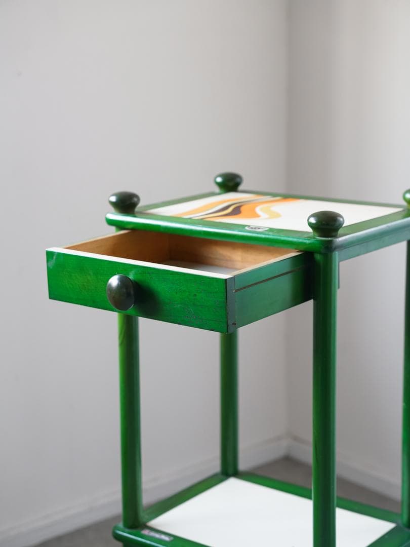 70-80's koizumi ヴィンテージ キャビネット/電話台 レトロポップ