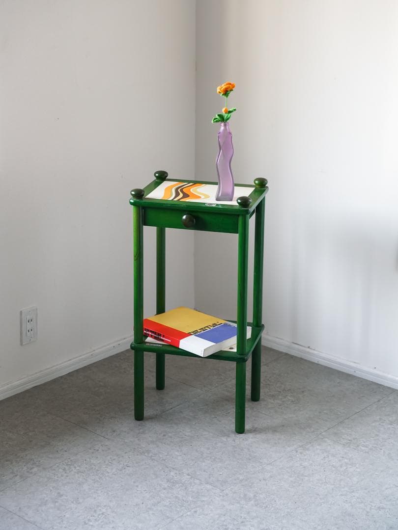 70-80's koizumi ヴィンテージ キャビネット/電話台 レトロポップ