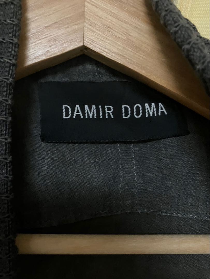 DAMIR DOMA ダークグレー ボンバージャケット 46