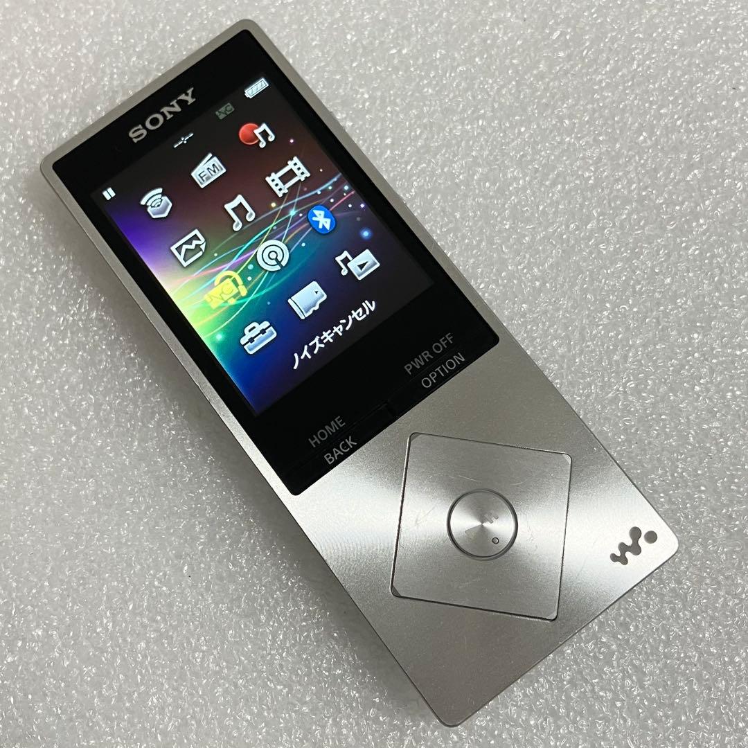 ディスプレイ　バッテリ良好】　ソニー　ウォークマン　NW-A25 16GB 白銀