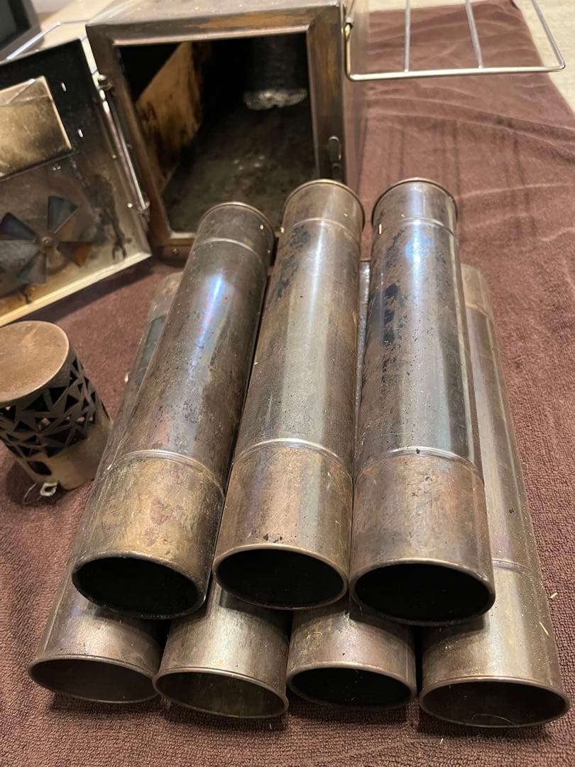 【定価17,710円半額以下！】FIELDOOR 薪ストーブ 2面ガラス窓