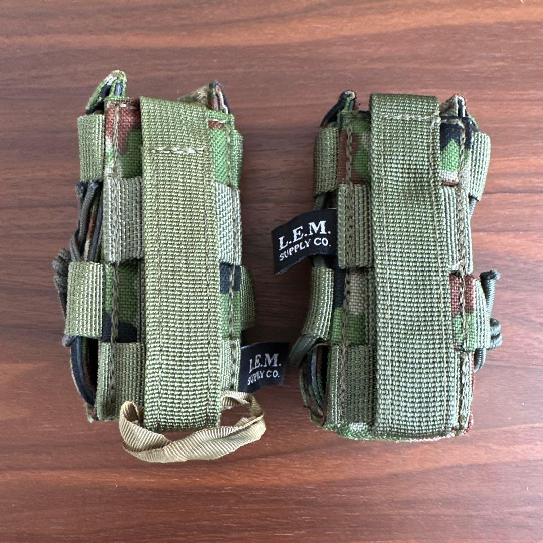 LEMサプライ　ピストルマガジンポーチ　陸自迷彩　２個セット