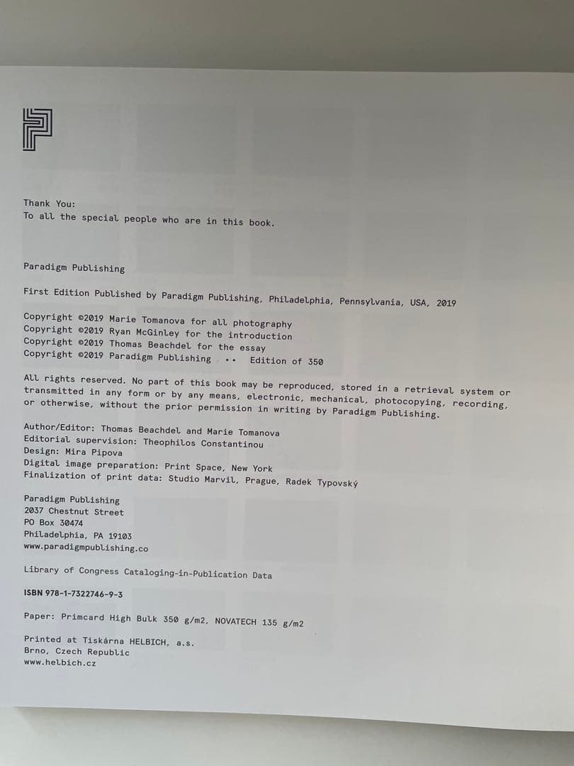 Marie Tomanova Young American サイン入り