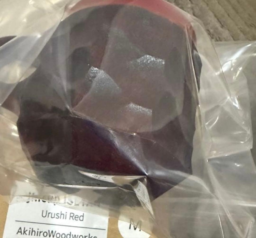 【新品未使用】　JINCUP Urushi RED M