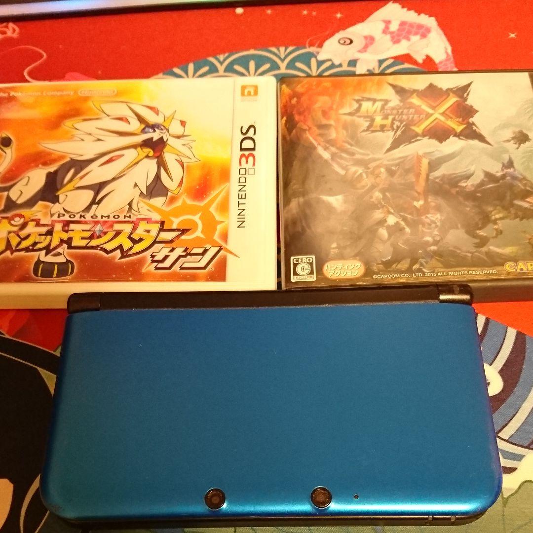3DS本体 カセット2つ付き