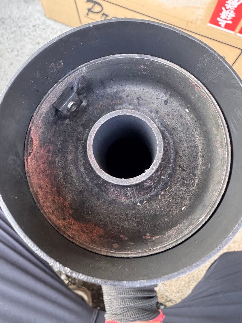 希少　ホーク2 極　サイドクロス　メガホン　マフラー　プリティーレーシング