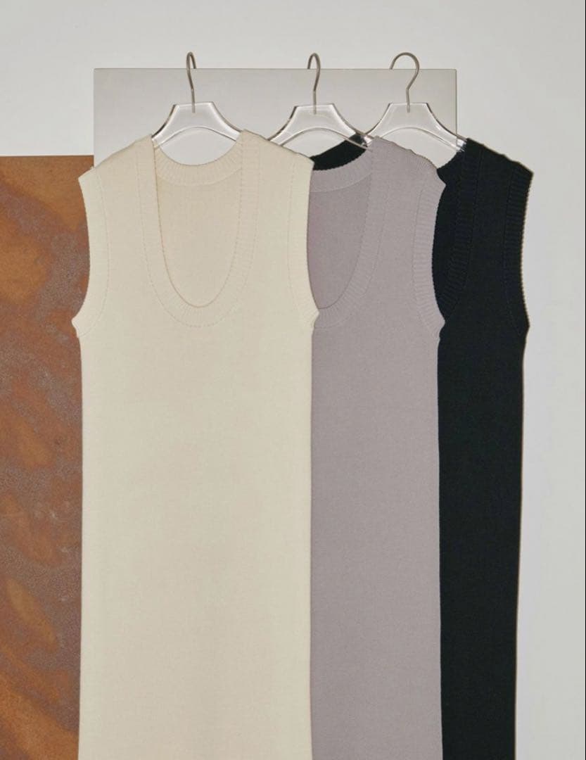 TODAYFUL ニットドレス　新品　ロングワンピース　36