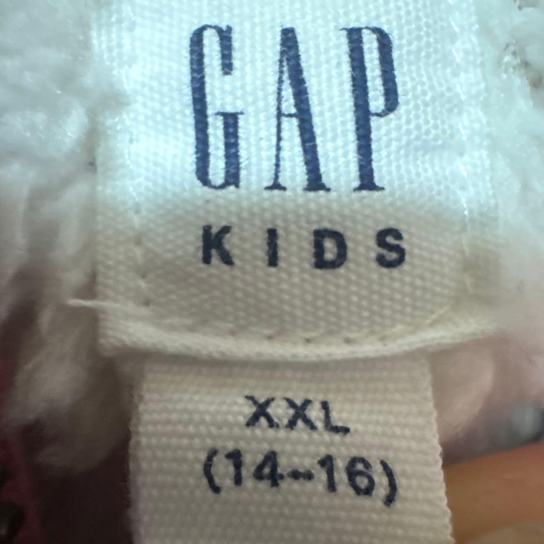 GAP フード付きジップアップパーカー ピンク　swag