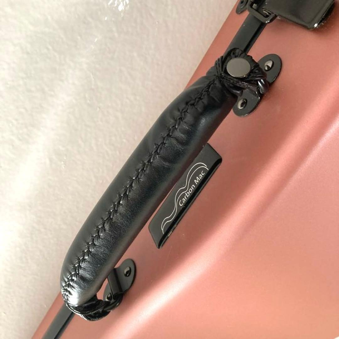 写真追加ヴァイオリンケース】カーボンマック CFV-2S サテン ピンク 4/4