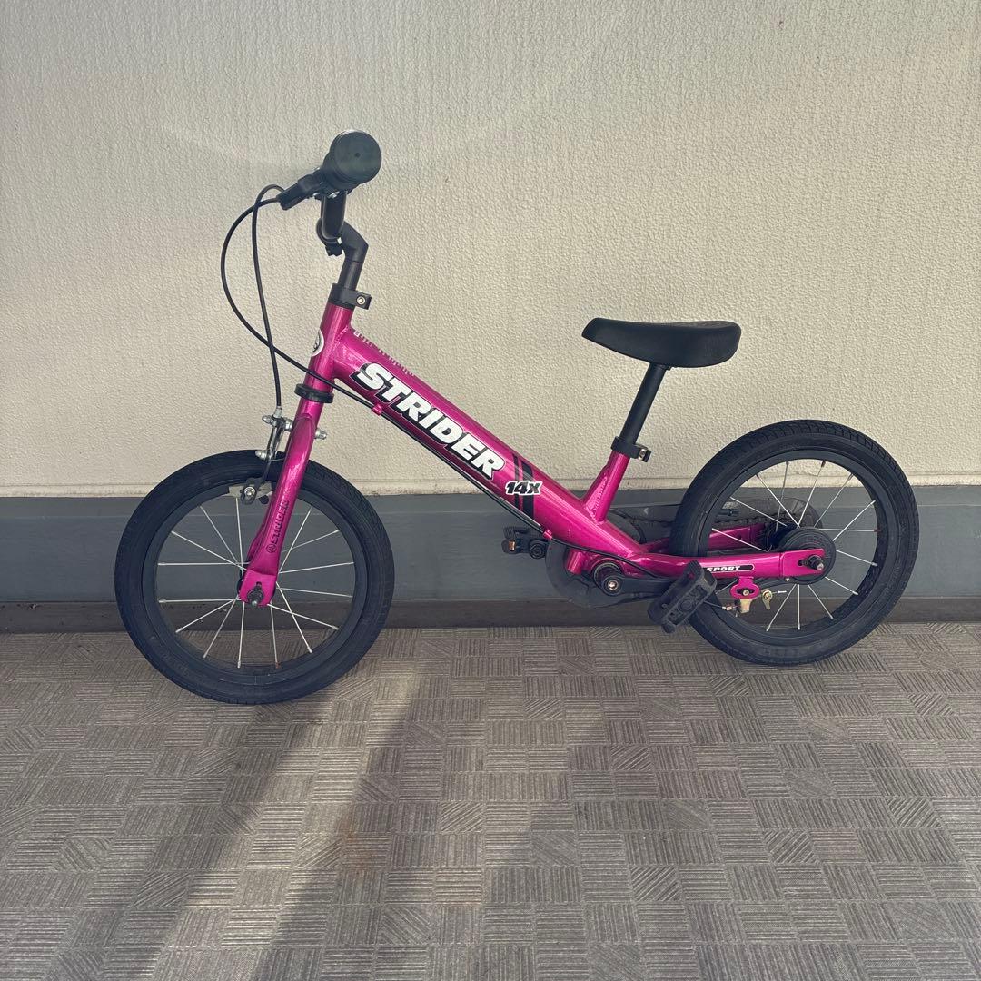 STRIDER 幼児用自転車 14インチ ピンク