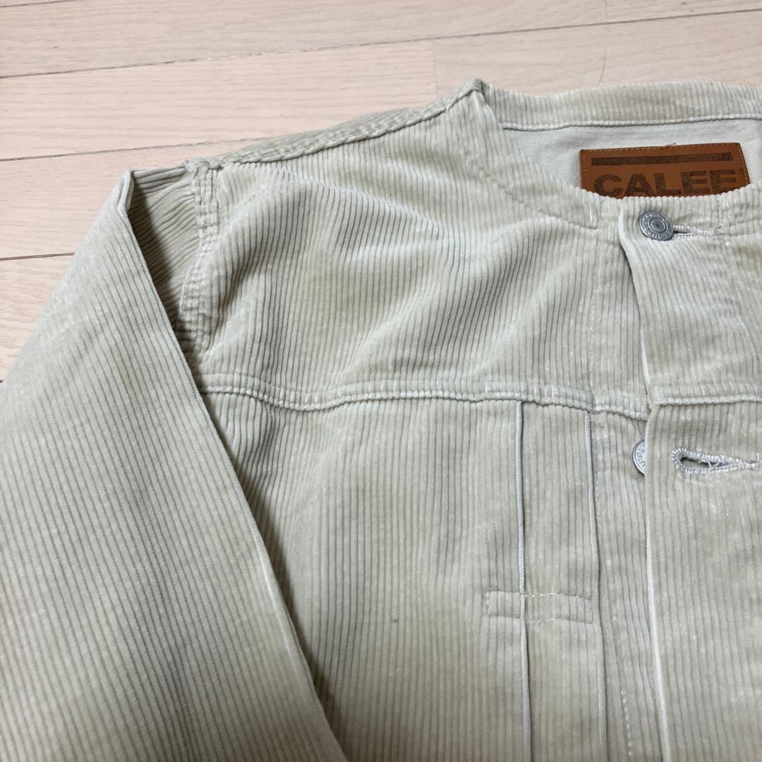 calee キャリー　ノーカラージャケット