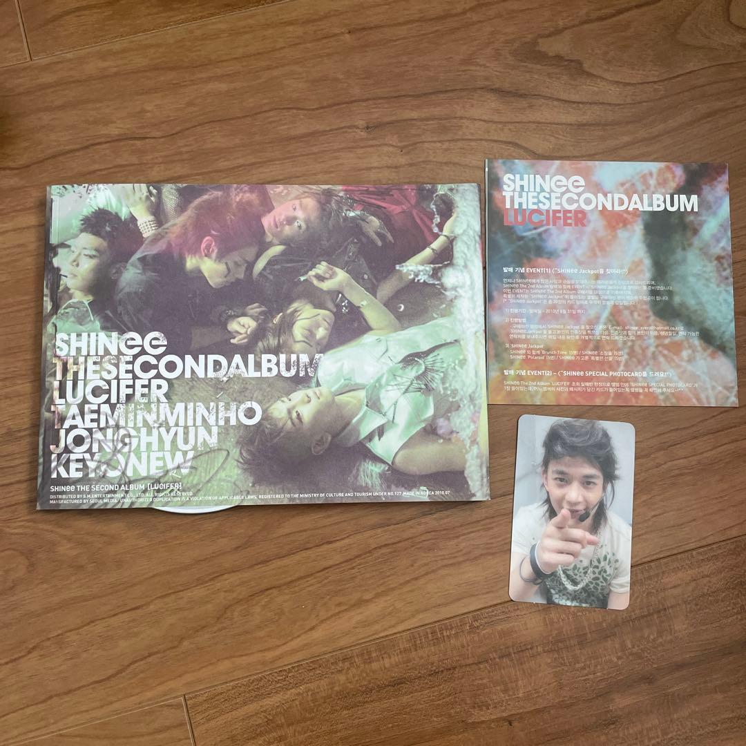 SHINee Lucifer type A CD 韓国盤　ミノ