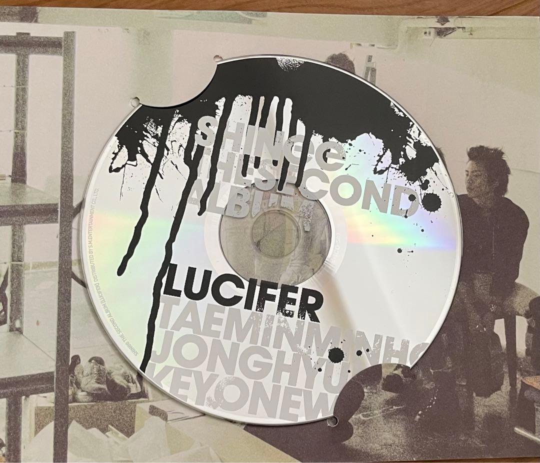 SHINee Lucifer type A CD 韓国盤　ミノ
