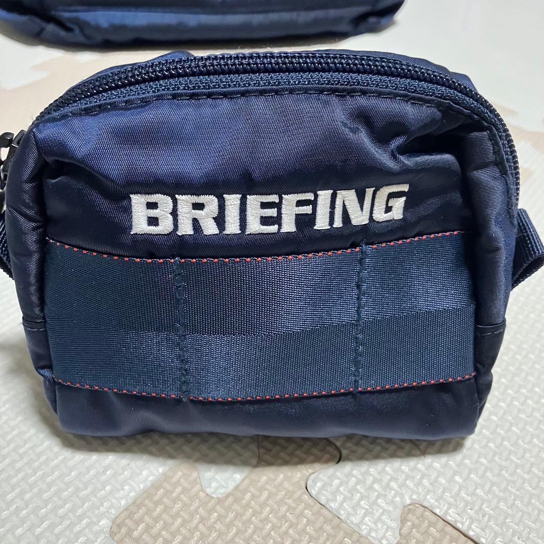 BRIEFING カートバッグ　ポーチ　ボールケース　ラウンドバッグ　ゴルフ