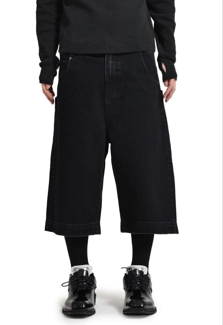 パンツ ENTIRE STUDIOS 24SS D-SHORTS MAGNETITE S