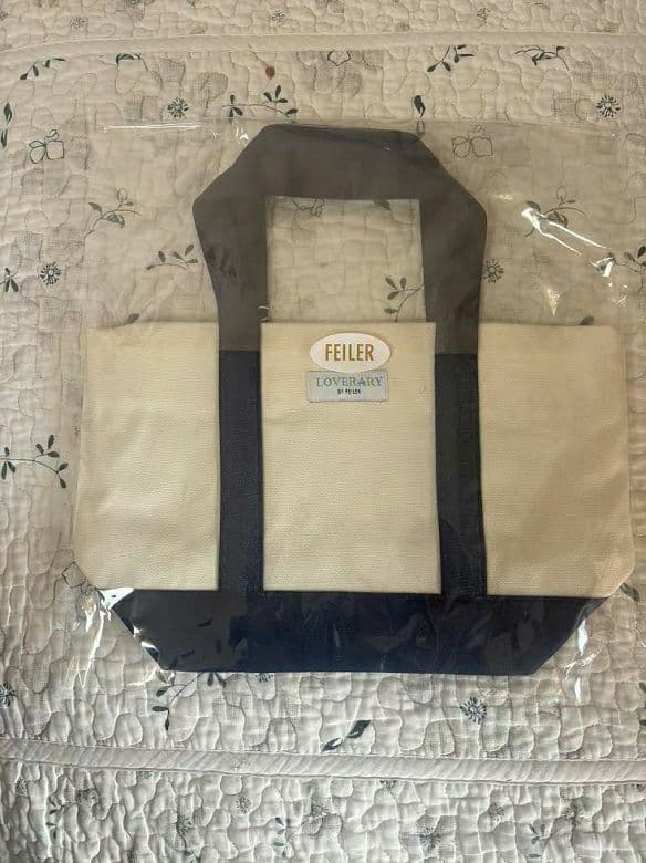 ラブラリーバイフェイラー オールドテディ ワッペントートバッグ(小)