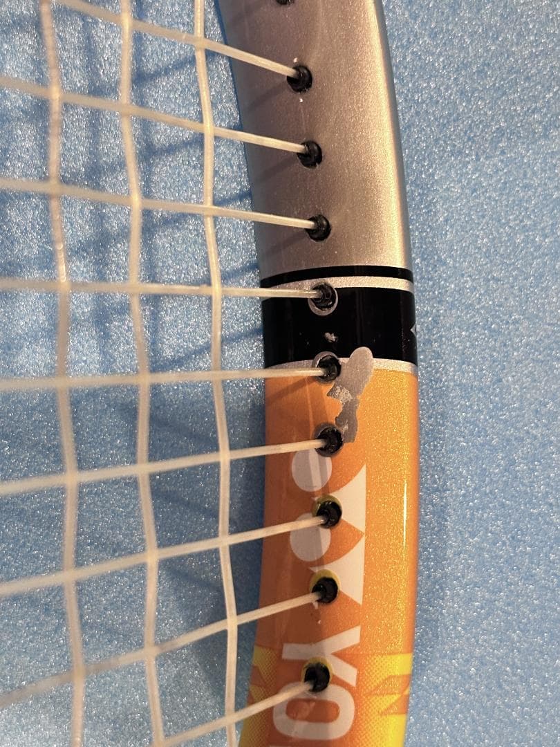 （美品）YONEX レーザーラッシュ 5V ガムブースト（26ポンド）