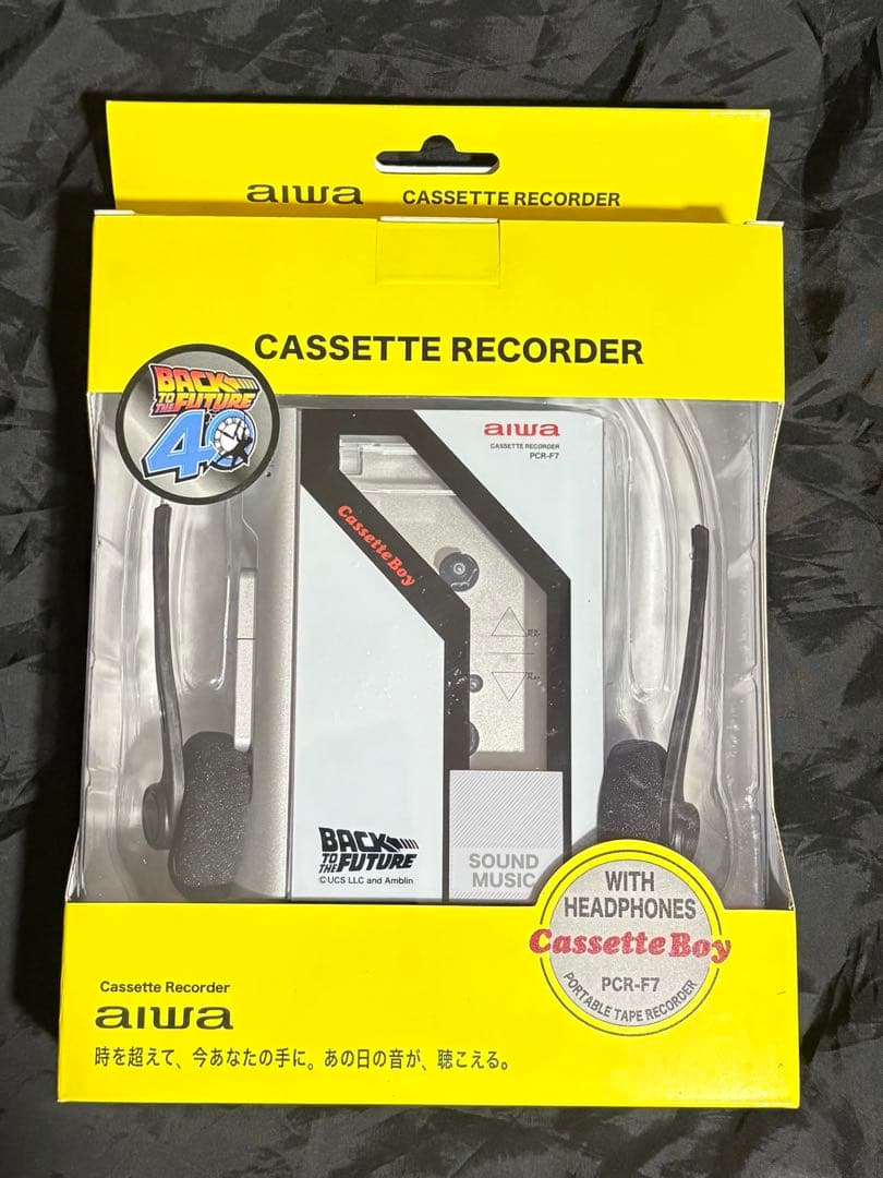 ☆ドンキコラボ☆バックトゥザフューチャー　ポータブルカセットプレーヤー　即購入可