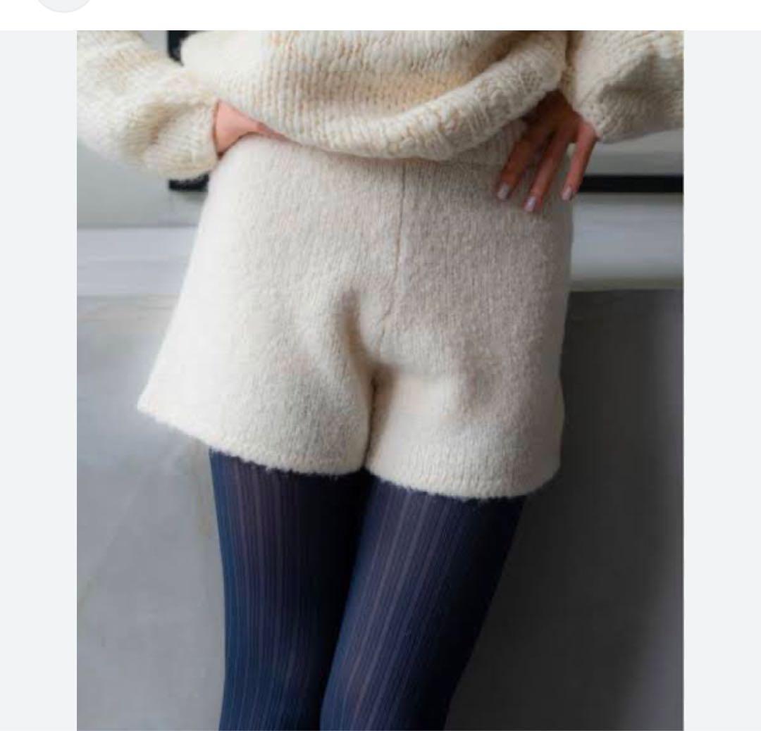 パンツ moose'spretty knit shorts