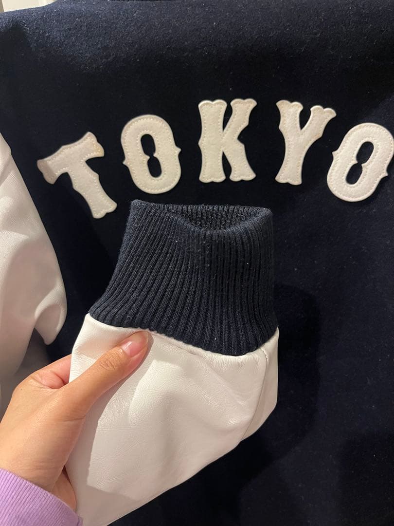 超希少！APPLEBUM×ヤクルトスワローズ スタジャン 未使用 Ｌサイズ