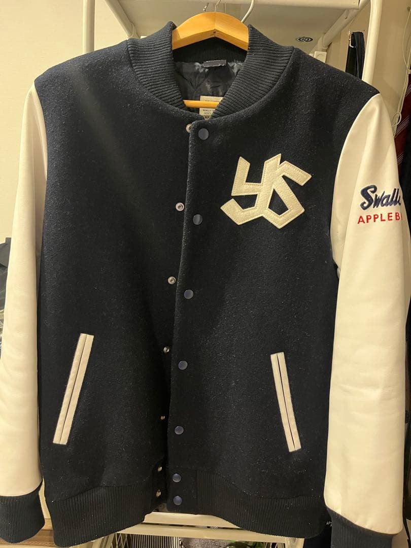 超希少！APPLEBUM×ヤクルトスワローズ スタジャン 未使用 Ｌサイズ
