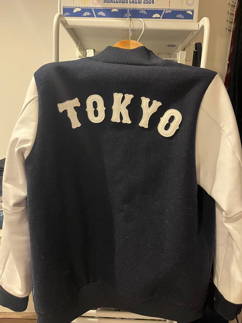 超希少！APPLEBUM×ヤクルトスワローズ スタジャン 未使用 Ｌサイズ