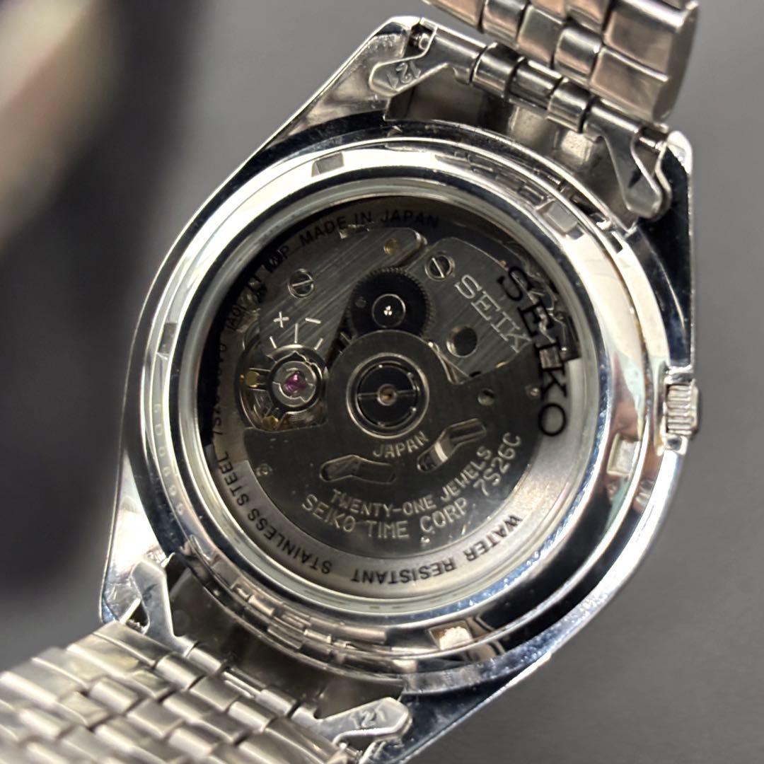 セイコー SEIKO 5 腕時計 海外モデル 自動巻き 7S26-03V0
