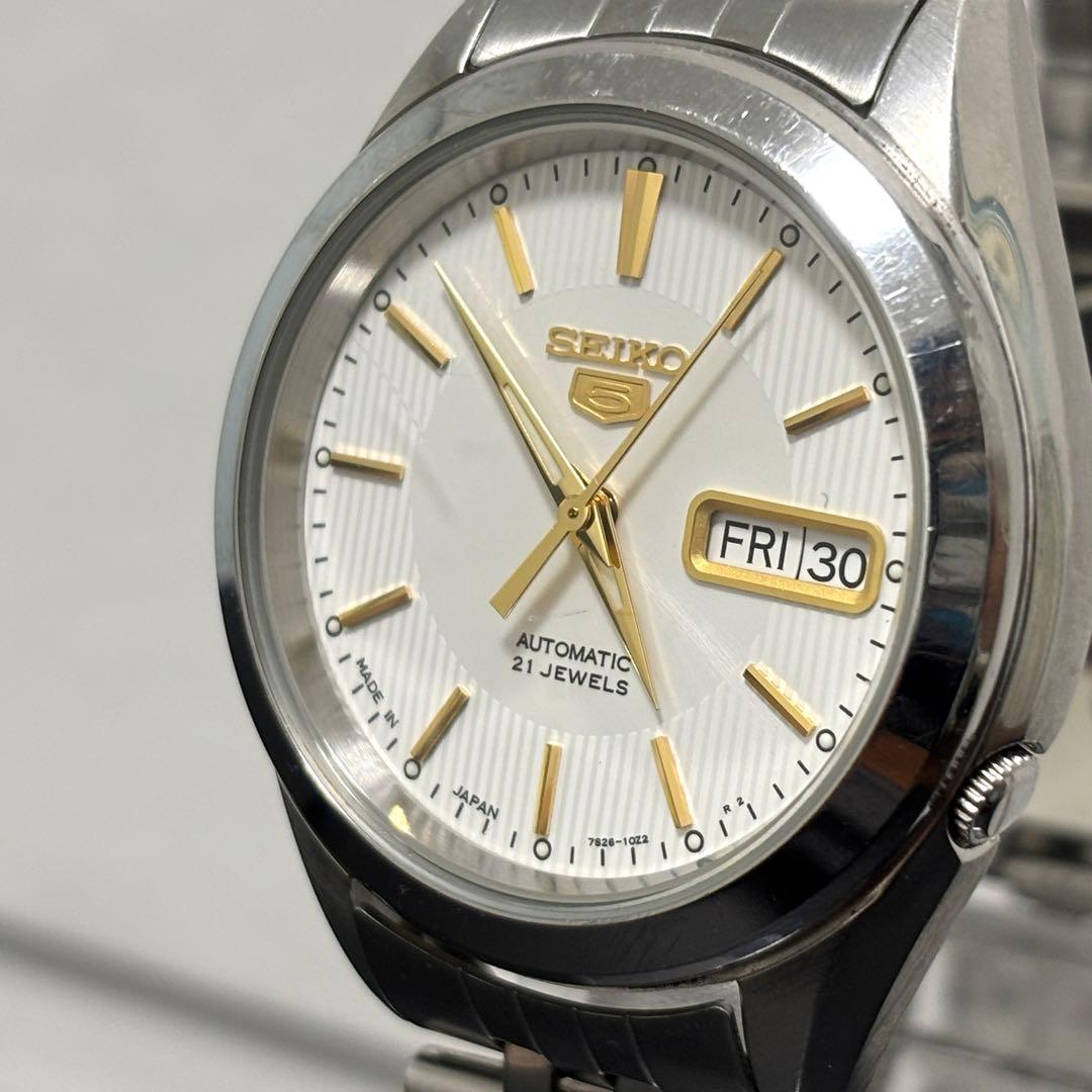 セイコー SEIKO 5 腕時計 海外モデル 自動巻き 7S26-03V0