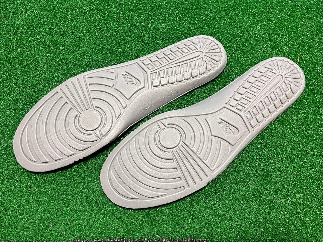 訳ありNike ダンク ゴルフシューズ 黒/茶 替え鋲付き