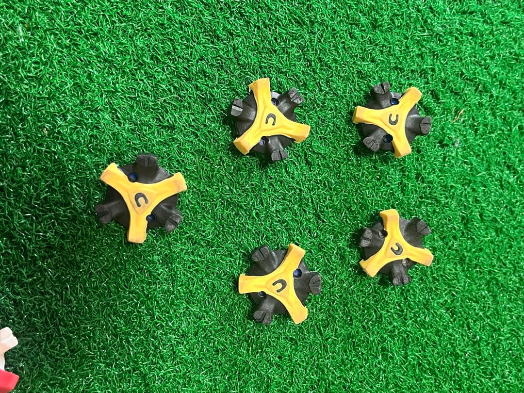 訳ありNike ダンク ゴルフシューズ 黒/茶 替え鋲付き