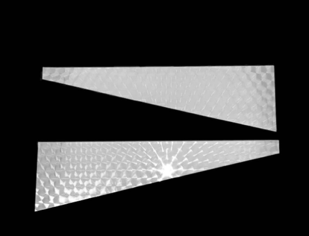 日野 17プロフィア/17レンジャー ウインドウパネルステンレス ウロコ柄