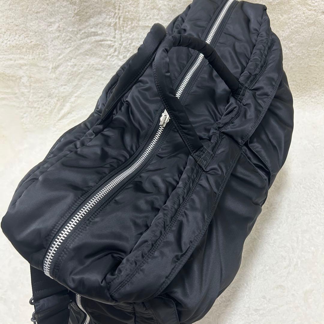 【極美品】ポーター タンカー 2way ボストンバッグ 大容量　ロゴ