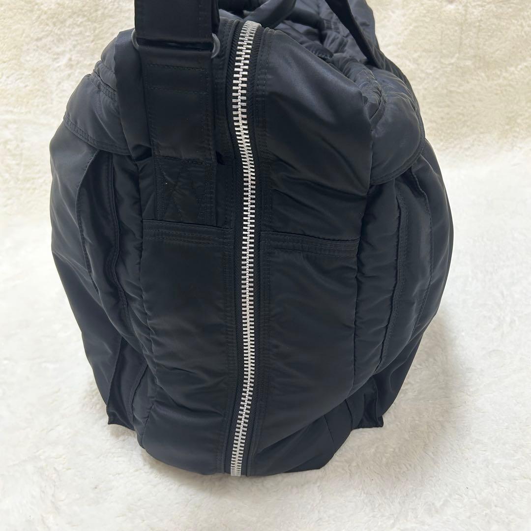 【極美品】ポーター タンカー 2way ボストンバッグ 大容量　ロゴ