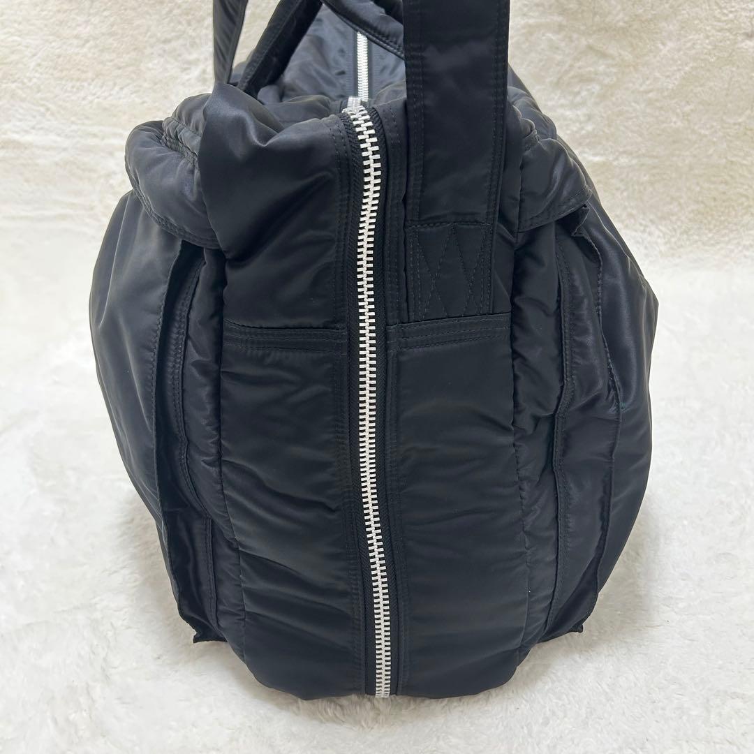 【極美品】ポーター タンカー 2way ボストンバッグ 大容量　ロゴ